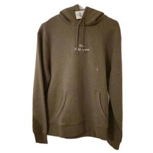 POLO RALPH LAUREN DOUBLE KNIT HOODIE CLASSICAL BROWN MENS SIZE SMALL NWT 🔥
